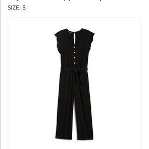 Brand new with tags black cropped jumpsuit from Stitch Fix